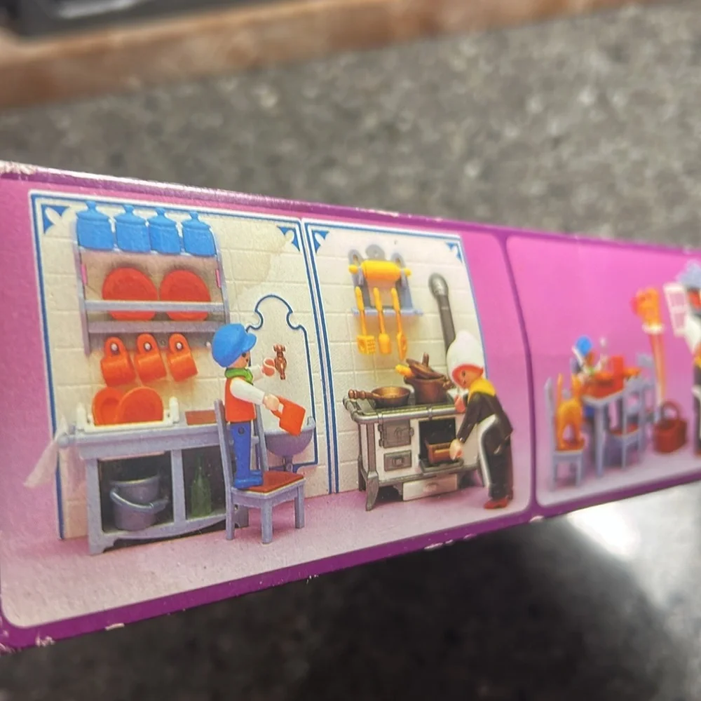 Playmobile 5322 Vintage collectible made in Germany 1992 Kitchen set